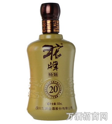 沱牌 50度特曲 20年窖藏 500ml 沱牌 50度特曲 20年窖藏 500ml