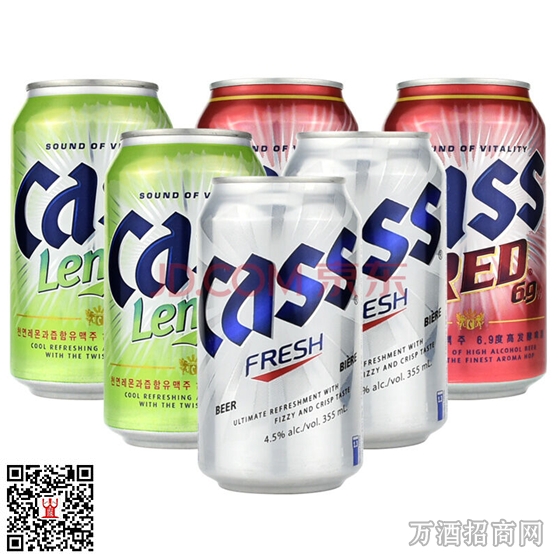  cass啤酒价格： 